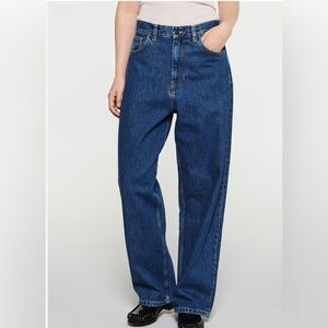 Carhartt WIP W' Brandon Pant Blue Stone Washed Medium (30-32) Smith Denim NWT